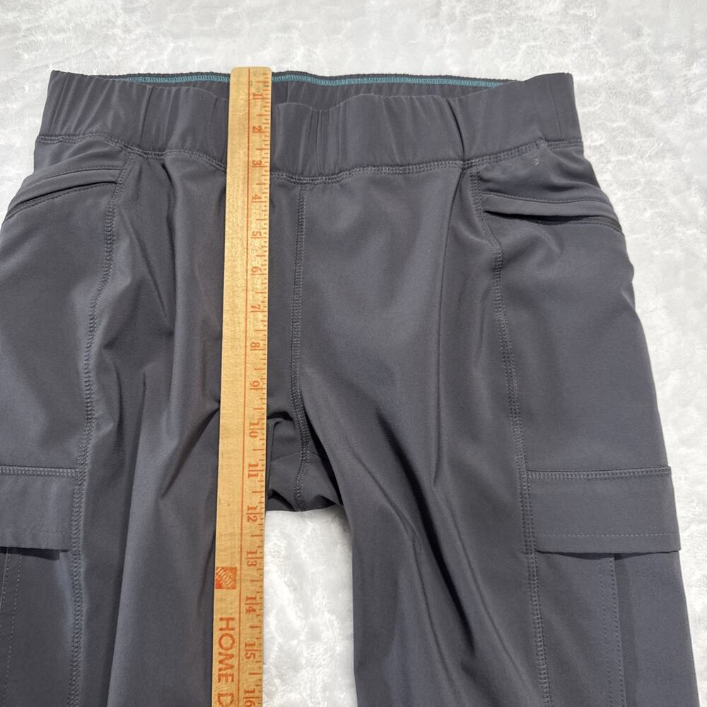 Eddie Bauer Womens Cargo Pockets Pull On Pants Size 8 Gray Casual Active - Picture 5 of 7